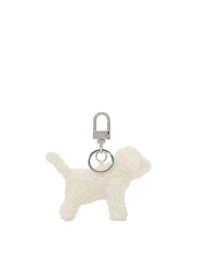 PINK Micro Dog Keychain Charm