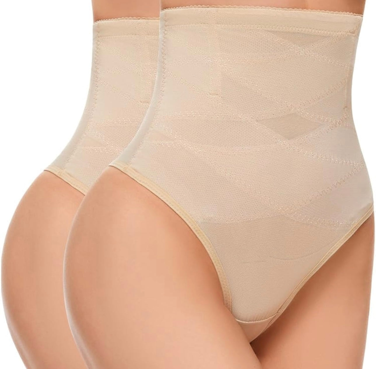 Tanga moldeadora de ropa interior con control de abdomen para mujer, cintura alta, faja moldeadora de cuerpo, faja de compresión dirigida