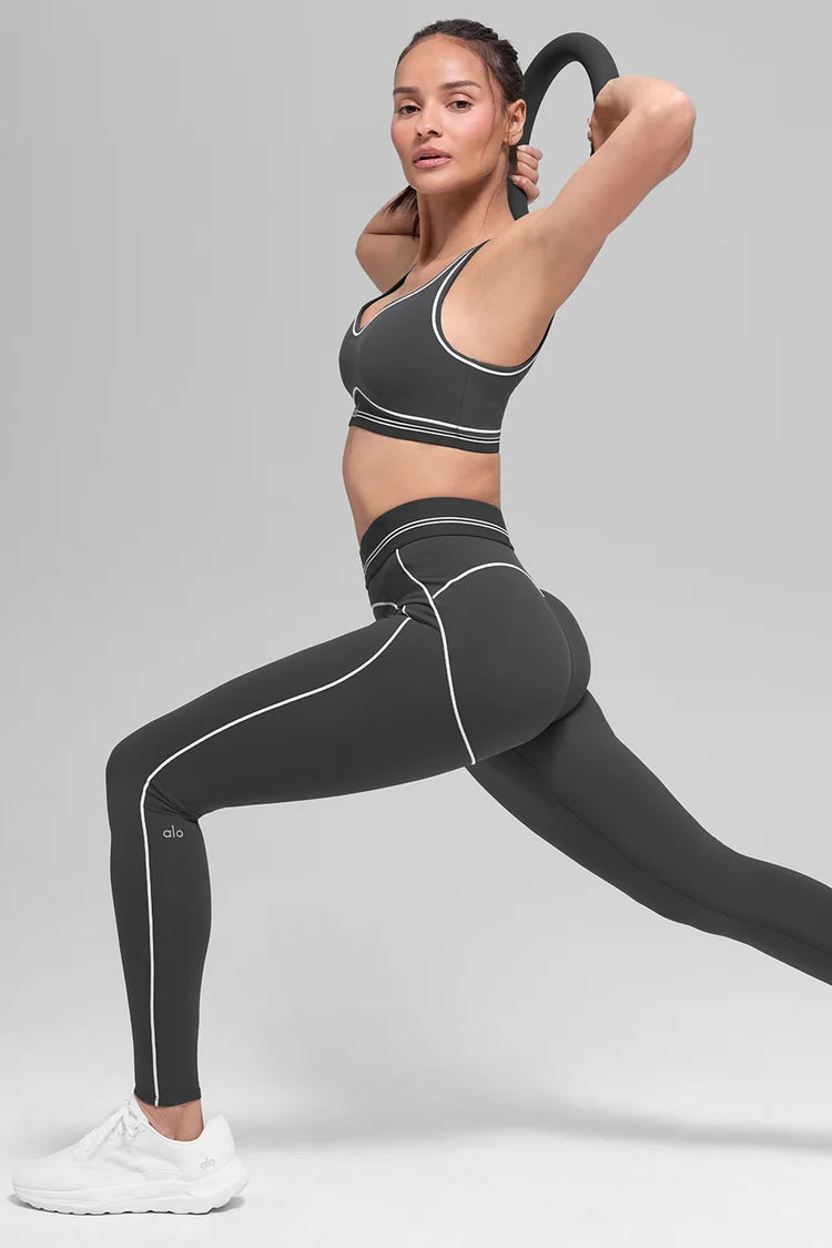 ALO YOGA Airbrush High-Waist Heart Throb