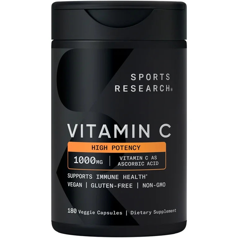 Sports Research Liposomal Vitamin C 500mg – 120ct