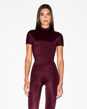 Mock neck short sleeve top NikeSKIMS