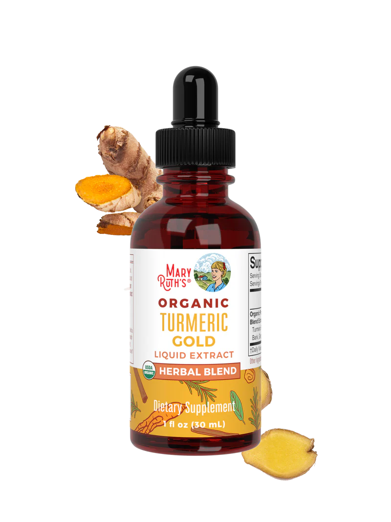 Organic Turmeric Gold Herbal Blend Liquid Drops