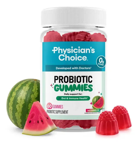 Physician's choice gomitas probioticas sabor watermon, 60 unidades