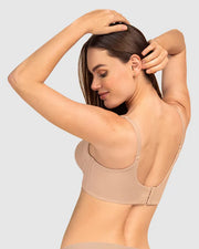 011970 Brasier de realce suave y cubrimiento alto en sisa y espalda Cover Bra LEONISA
