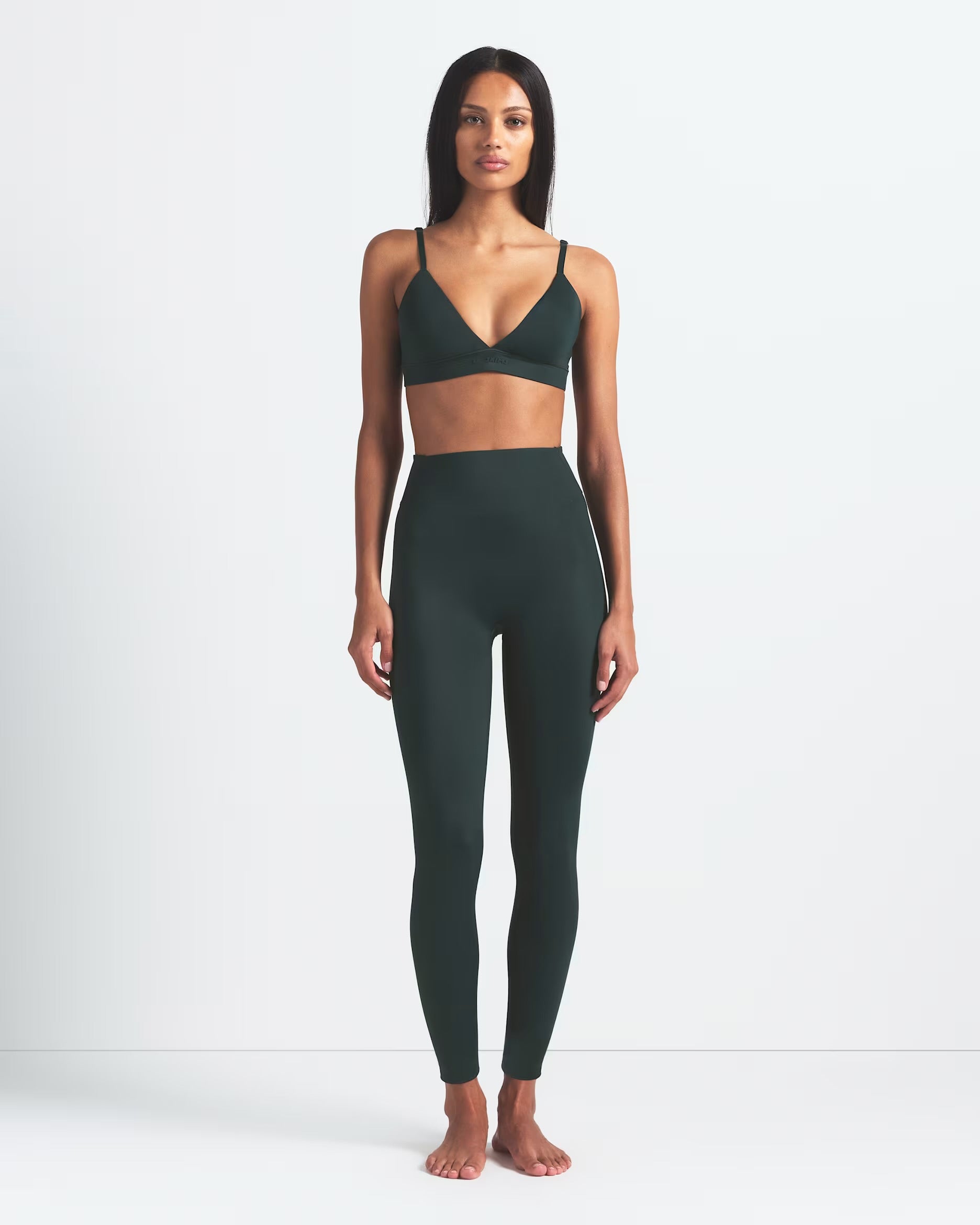 NikeSKIMS shine high-waisted bonded 26'' leggings