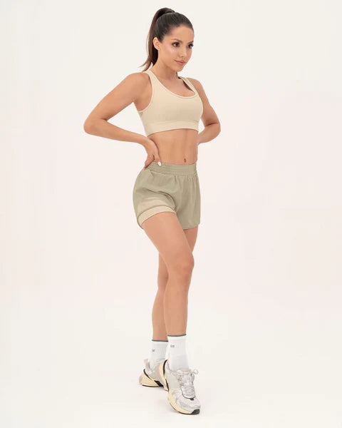 195625 Short suelto con short interno ajustado Leonisa Active by Silvy Araujo LEONISA