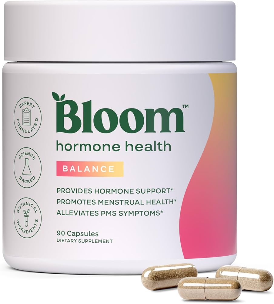 Bloom salud hormonal y apoyo del cortisol, 30 unidades