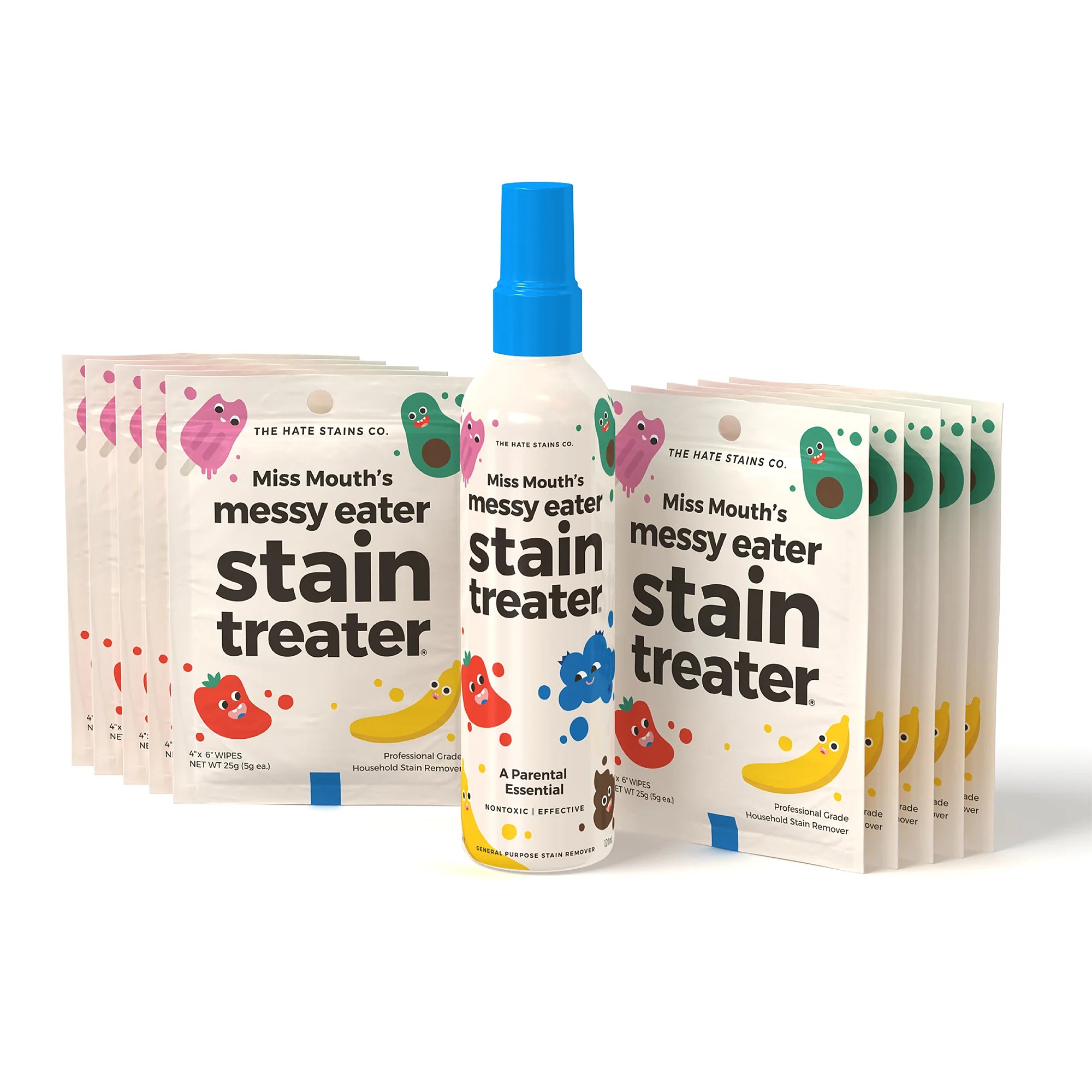 Kit Stain treater + Wipes