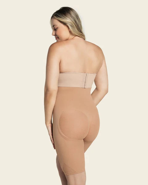 012807M  Panty faja media pierna invisible levanta cola LEONISA