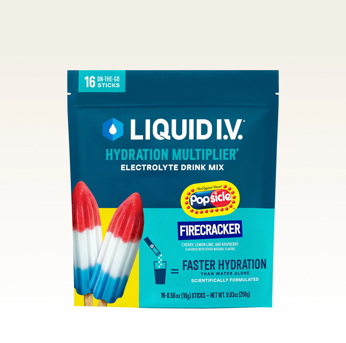 Liquid iv popsicle firecracker, 16 sobres
