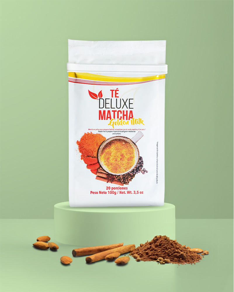 FIT ME, TE DELUXE GOLDEN MILK, 100 g/ 20 porciones