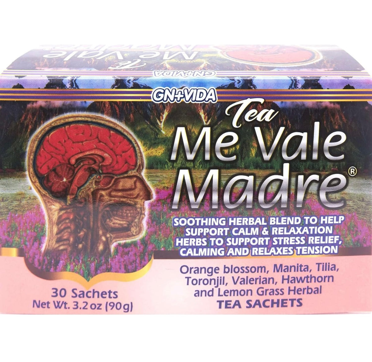 Té relajante Me Vale Madre, 30 sobres