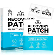 Parches de recuperación de 28 unidades, despiértate renovado y energizado con nuestro parche de ingredientes 100% naturales, envuelto individualmente, agradable al tacto y resistente al agua