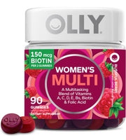 Olly, multivitaminicos en gomita para mujer, 90 unidades