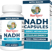 Mary ruth, NADH work niacin, 30 capsulas