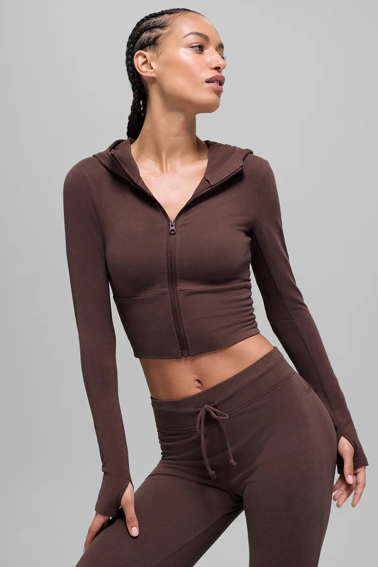 Sway Full Zip Hoddie Alo Yoga