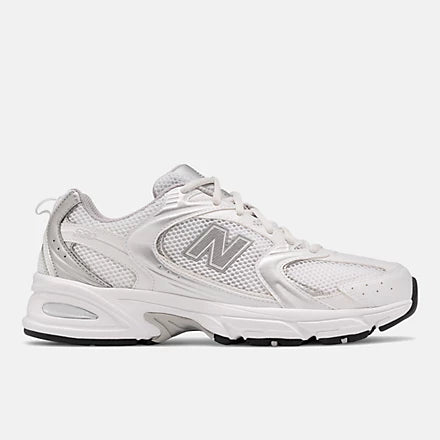 NB 530 EMA blanco y plata