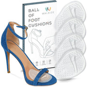 Almohadillas para pies, transparentes, 2 pares