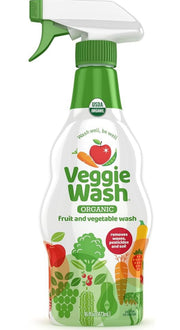 Veggie Wash lavado orgánico de frutas y verduras, 16 oz