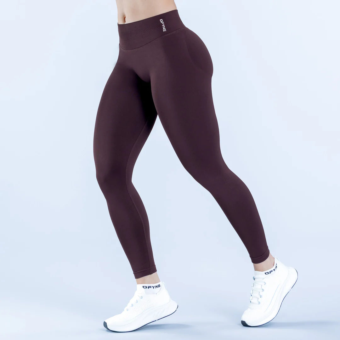Dfyne impact flares leggings and short sleeve top
