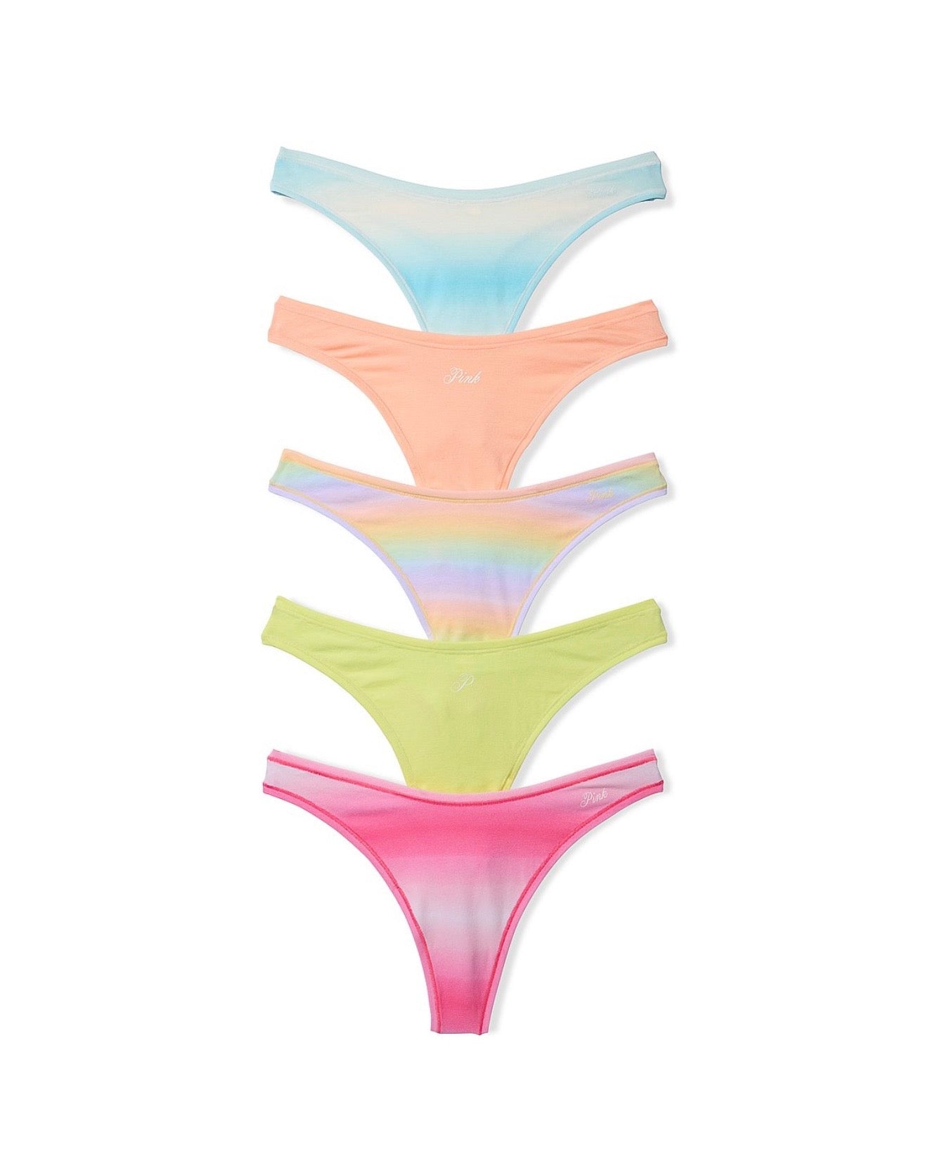VS Cotton thong panties 5 pack