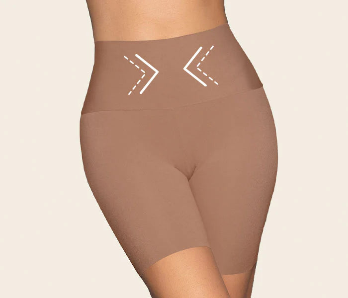 Short con control aspecto invisible leonisa 012970