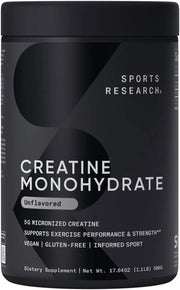 Sports research, monohidrato creatina, 494 gr