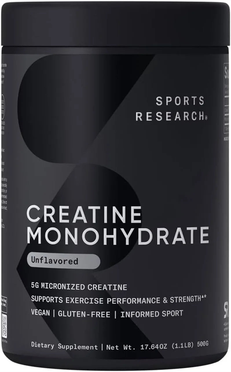 Sports research, monohidrato creatina, 494 gr