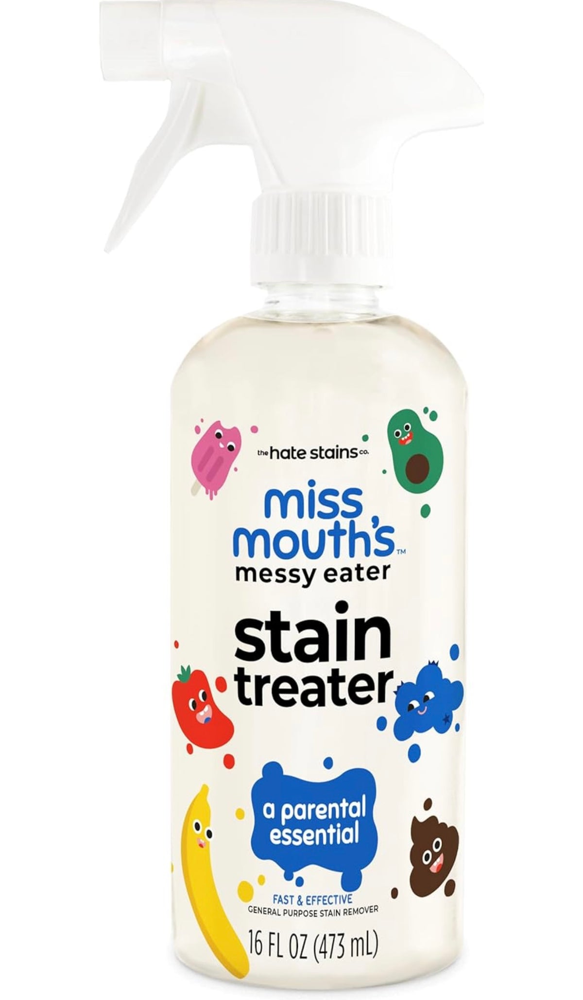 Miss Mouth's Messy Eater Spray para tratar manchas, 473 ml