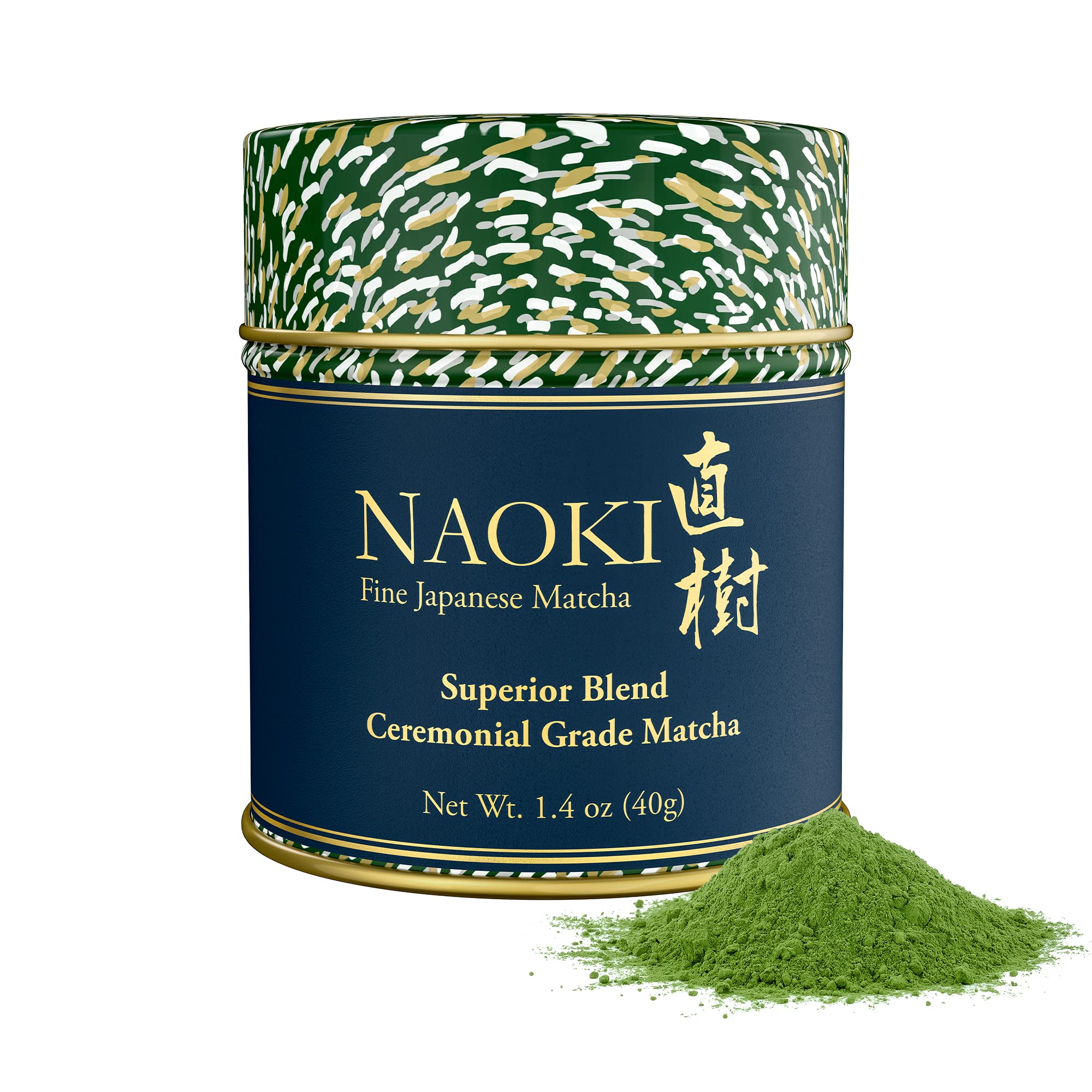 Naoki Matcha mezcla superior ceremonial, 40 gr
