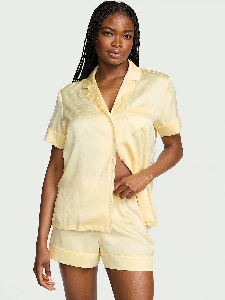 VS satin short Pajama set