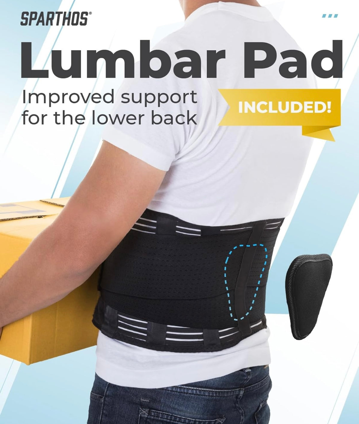 SPARTHOS, Soporte de espalda y de lumbar
