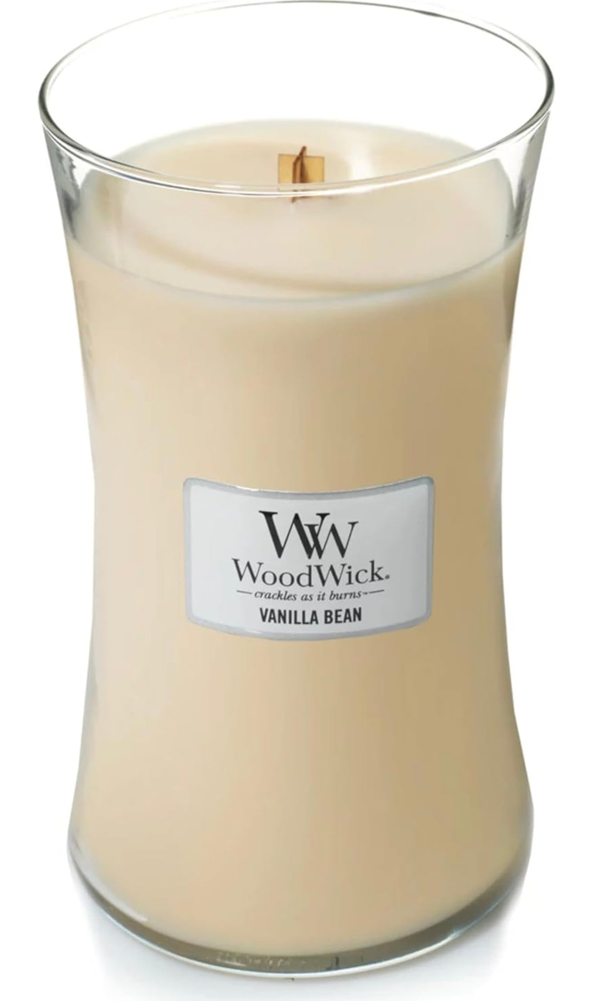 Woodwick Vanilla Bean Large Hourglass Candle
