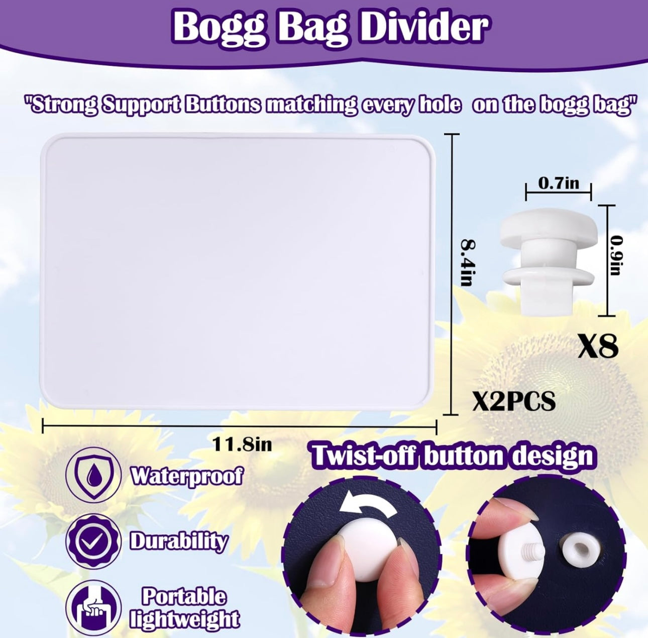 Bandeja divisora bolso Bogg Bag