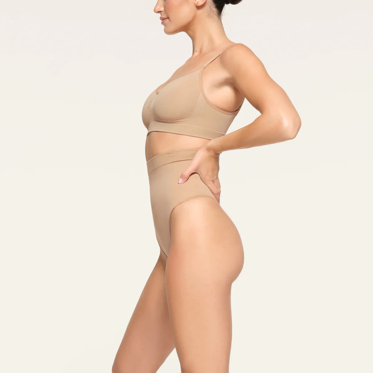 CORE CONTROL HIGH-WAISTED THONG SKIMS