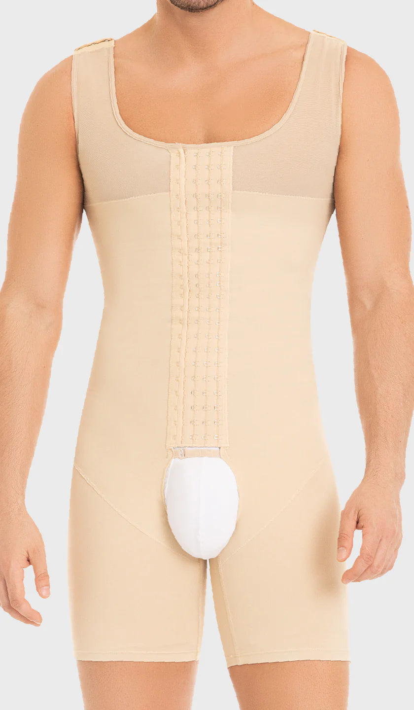 FAJA DE CABALLERO HASTA EL MUSLO POST OPERATORIA MYD F0061