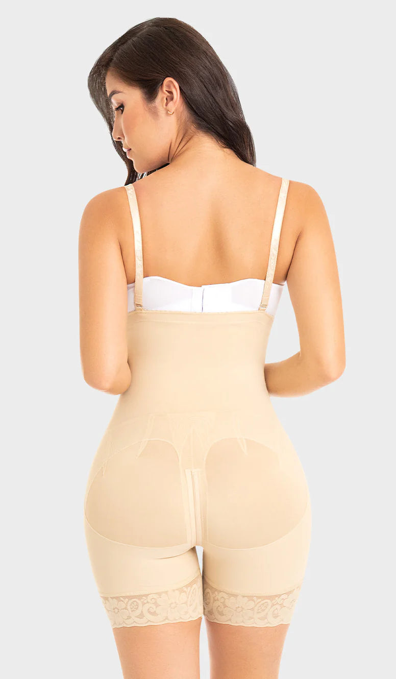 F-0066-N Faja corta moldeadora strapless siliconado MYD