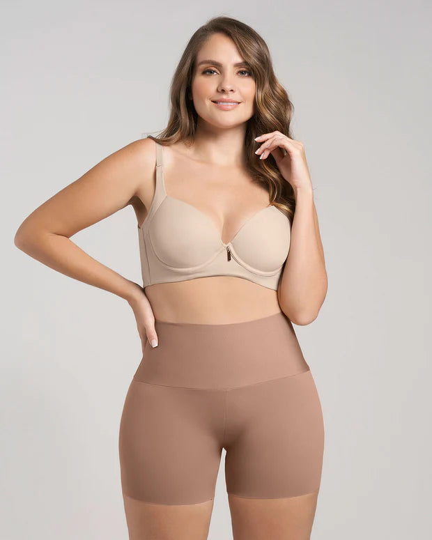 Short con control aspecto invisible leonisa 012970