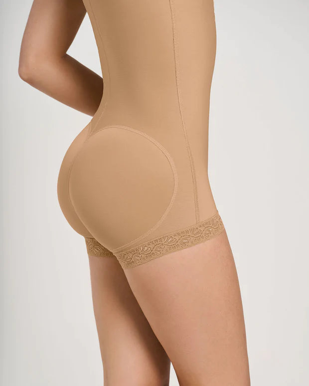 Faja estilo body de control fuerte levanta cola LEONISA 018678N