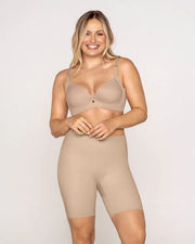 Panty short invisible de control de abdomen efecto levanta cola LEONISA 012992