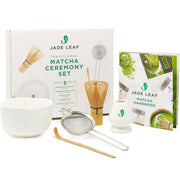 Jade leaf complete matcha whisk set 5 piezas