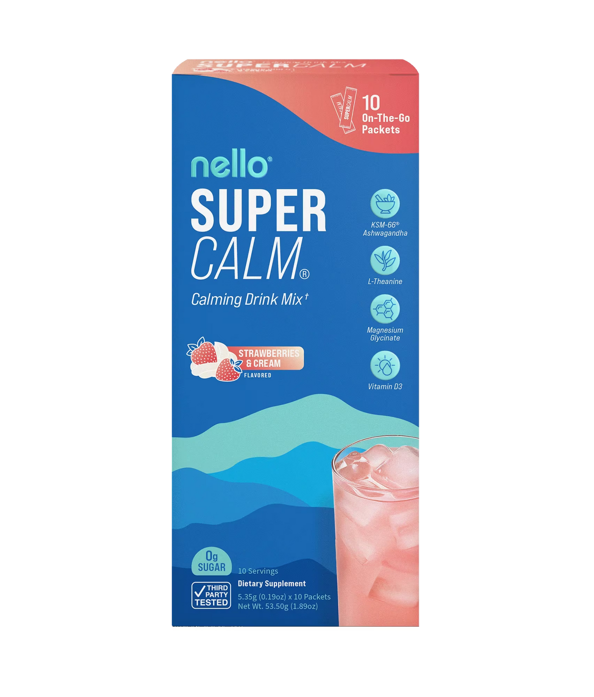 Nello, súper calm drink variety pack 10 unidades