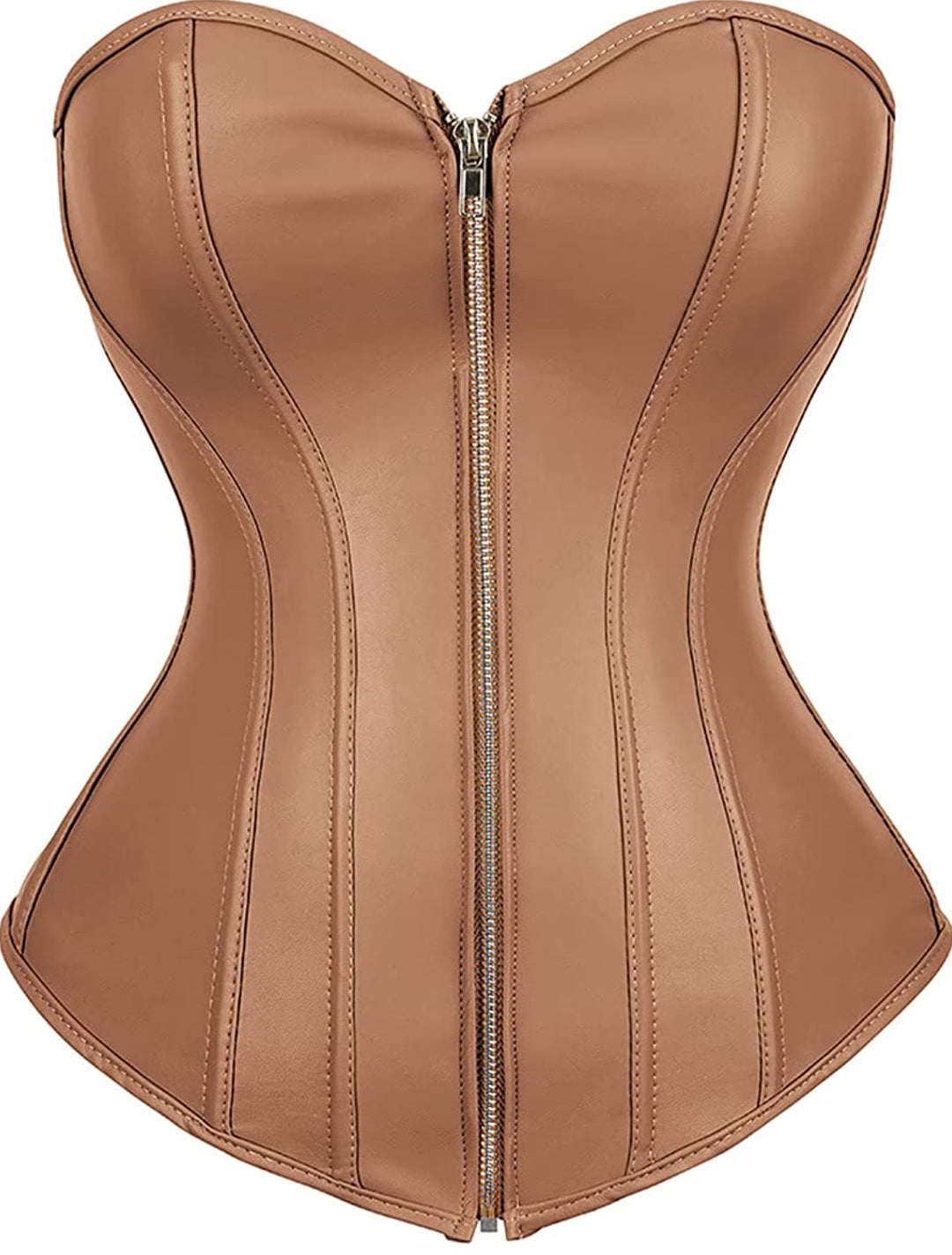 Corset de cuero sintético