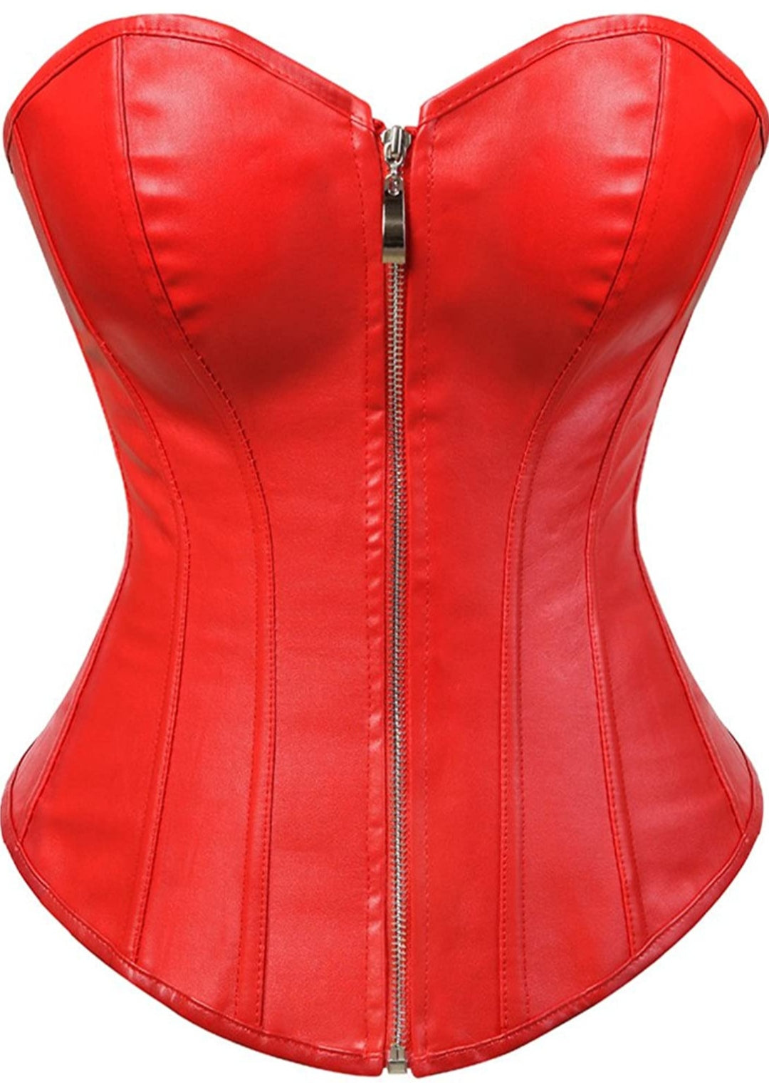 Corset de cuero sintético